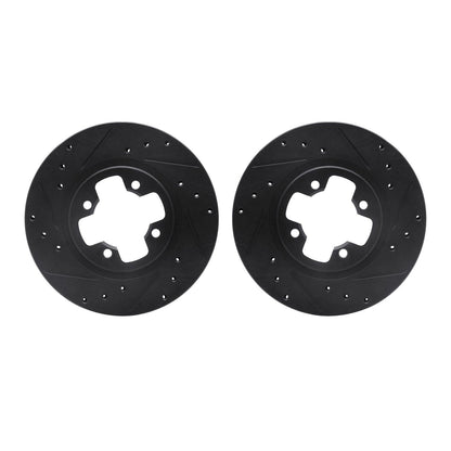 Dynamic Friction Company Disc Brake Rotor Set 8002-67019