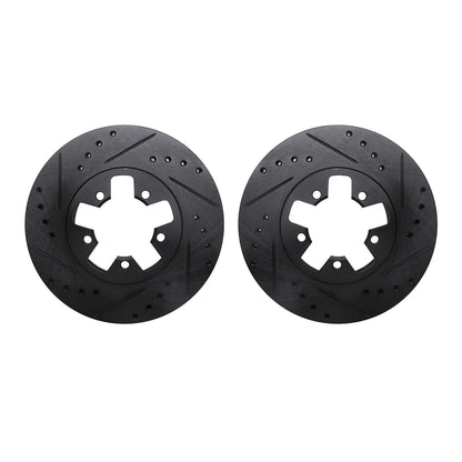 Dynamic Friction Company Disc Brake Rotor Set 8002-67020