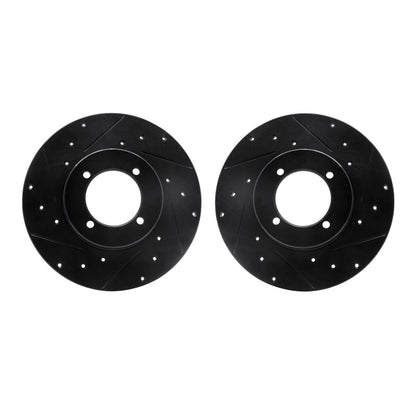 Dynamic Friction Company Disc Brake Rotor Set 8002-67027