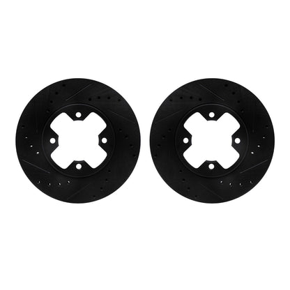Dynamic Friction Company Disc Brake Rotor Set 8002-67028
