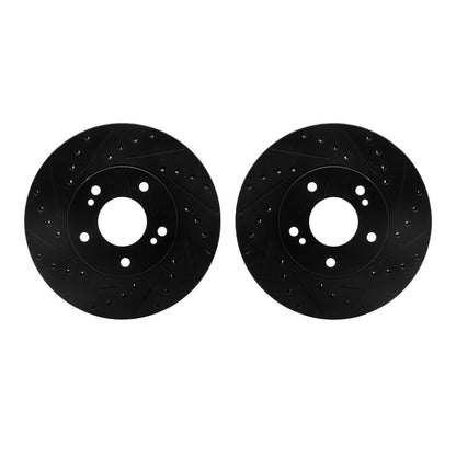 Dynamic Friction Company Disc Brake Rotor Set 8002-67032