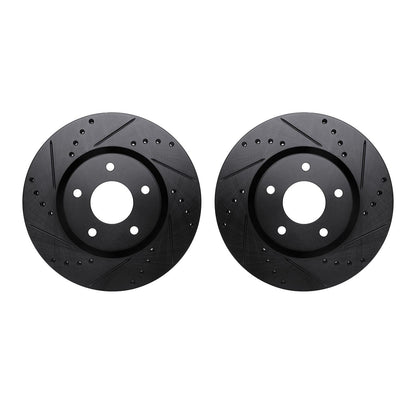 Dynamic Friction Company Disc Brake Rotor Set 8002-67046