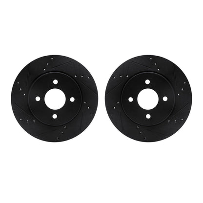 Dynamic Friction Company Disc Brake Rotor Set 8002-67056