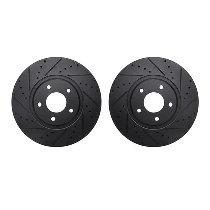Dynamic Friction Company Disc Brake Rotor Set 8002-67058