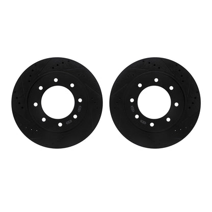 Dynamic Friction Company Disc Brake Rotor Set 8002-67060
