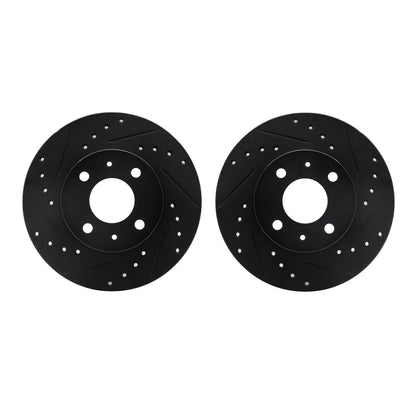 Dynamic Friction Company Disc Brake Rotor Set 8002-67063