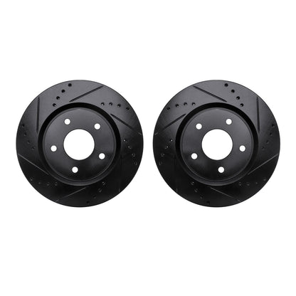 Dynamic Friction Company Disc Brake Rotor Set 8002-67067