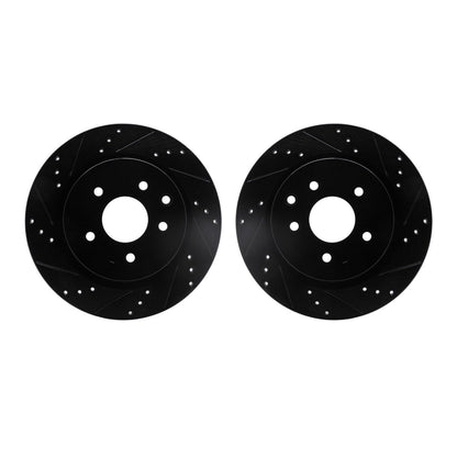 Dynamic Friction Company Disc Brake Rotor Set 8002-67078