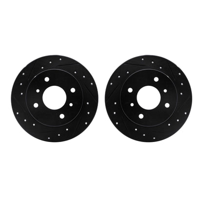 Dynamic Friction Company Disc Brake Rotor Set 8002-67080