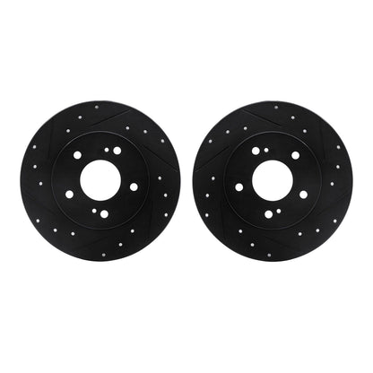 Dynamic Friction Company Disc Brake Rotor Set 8002-67082