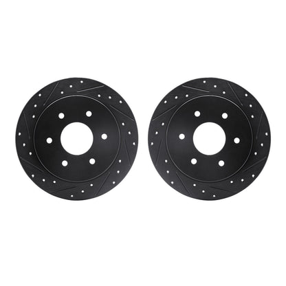 Dynamic Friction Company Disc Brake Rotor Set 8002-67083
