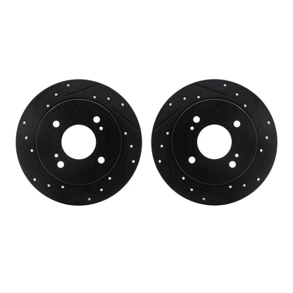 Dynamic Friction Company Disc Brake Rotor Set 8002-67085