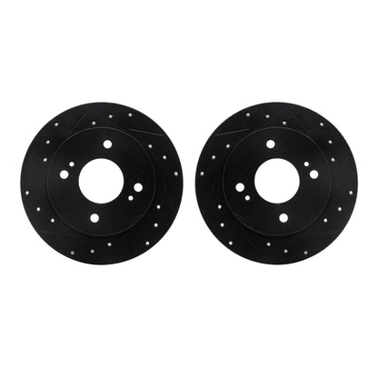 Dynamic Friction Company Disc Brake Rotor Set 8002-67088