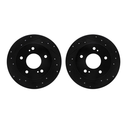 Dynamic Friction Company Disc Brake Rotor Set 8002-67089