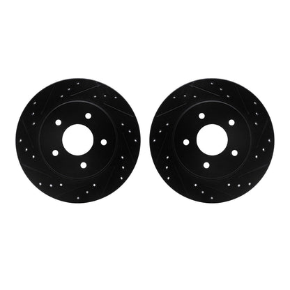 Dynamic Friction Company Disc Brake Rotor Set 8002-67091