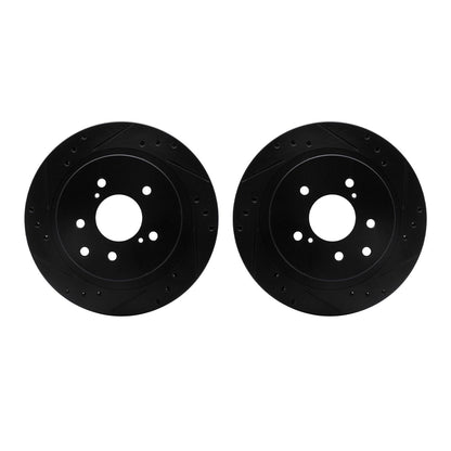 Dynamic Friction Company Disc Brake Rotor Set 8002-67092