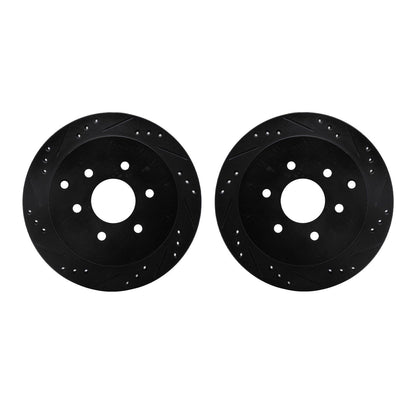 Dynamic Friction Company Disc Brake Rotor Set 8002-67095