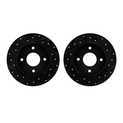 Dynamic Friction Company Disc Brake Rotor Set 8002-67105