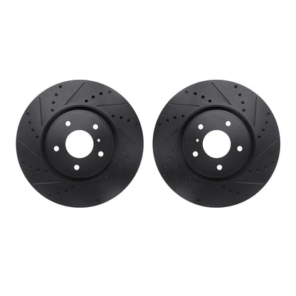 Dynamic Friction Company Disc Brake Rotor Set 8002-68000