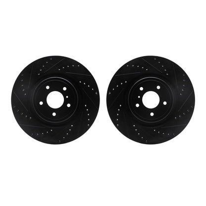 Dynamic Friction Company Disc Brake Rotor Set 8002-68001