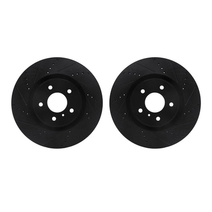 Dynamic Friction Company Disc Brake Rotor Set 8002-68003
