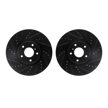 Dynamic Friction Company Disc Brake Rotor Set 8002-68004