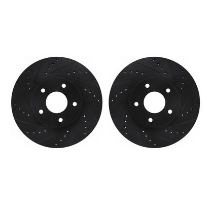 Dynamic Friction Company Disc Brake Rotor Set 8002-68007