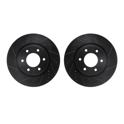 Dynamic Friction Company Disc Brake Rotor Set 8002-68009