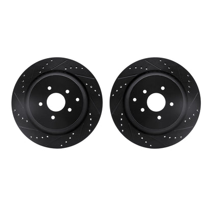 Dynamic Friction Company Disc Brake Rotor Set 8002-68010