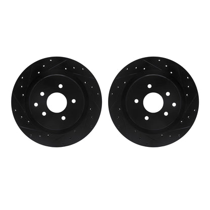 Dynamic Friction Company Disc Brake Rotor Set 8002-68011