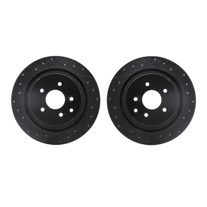 Dynamic Friction Company Disc Brake Rotor Set 8002-68012