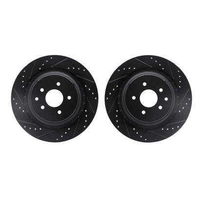 Dynamic Friction Company Disc Brake Rotor Set 8002-68013