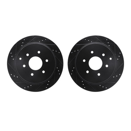 Dynamic Friction Company Disc Brake Rotor Set 8002-68019