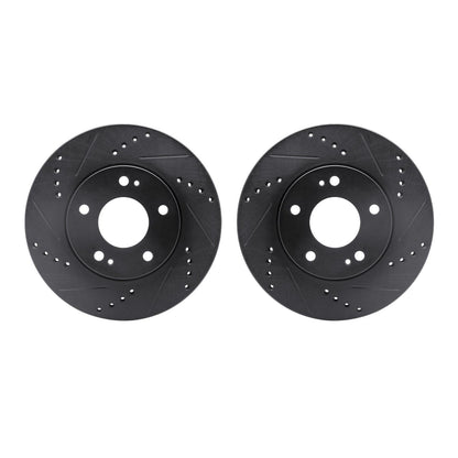 Dynamic Friction Company Disc Brake Rotor Set 8002-72003