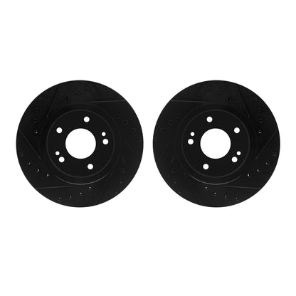 Dynamic Friction Company Disc Brake Rotor Set 8002-72019
