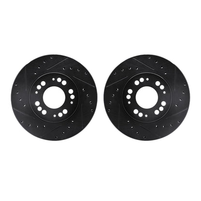 Dynamic Friction Company Disc Brake Rotor Set 8002-72020