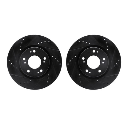 Dynamic Friction Company Disc Brake Rotor Set 8002-72023