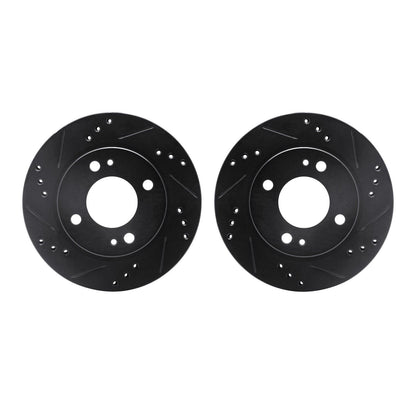 Dynamic Friction Company Disc Brake Rotor Set 8002-72034