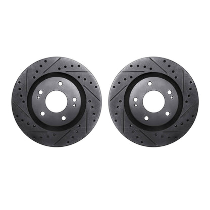 Dynamic Friction Company Disc Brake Rotor Set 8002-72039