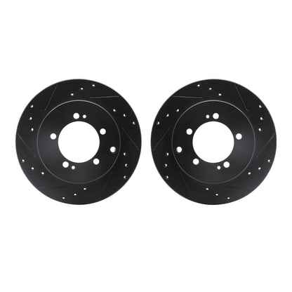 Dynamic Friction Company Disc Brake Rotor Set 8002-72048