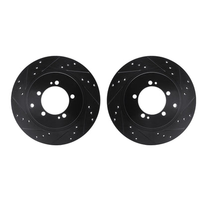 Dynamic Friction Company Disc Brake Rotor Set 8002-72050