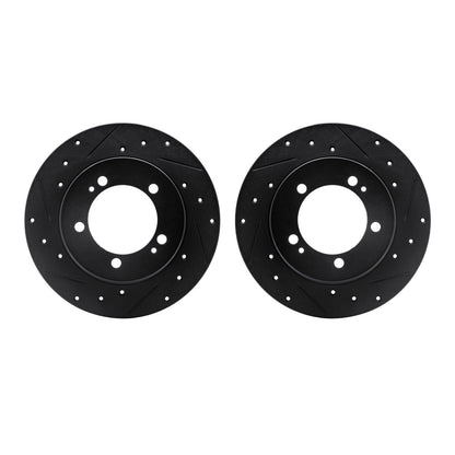 Dynamic Friction Company Disc Brake Rotor Set 8002-72051