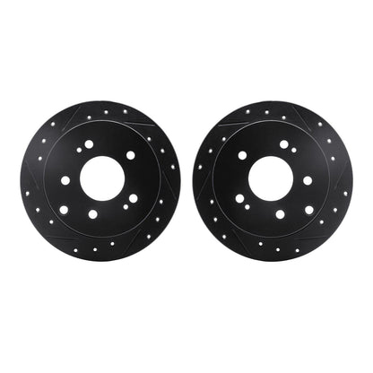 Dynamic Friction Company Disc Brake Rotor Set 8002-72057