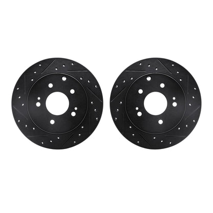 Dynamic Friction Company Disc Brake Rotor Set 8002-72058