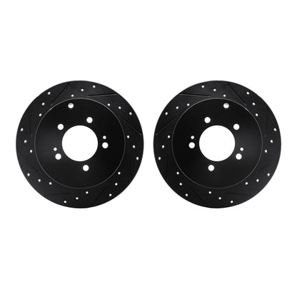 Dynamic Friction Company Disc Brake Rotor Set 8002-72064