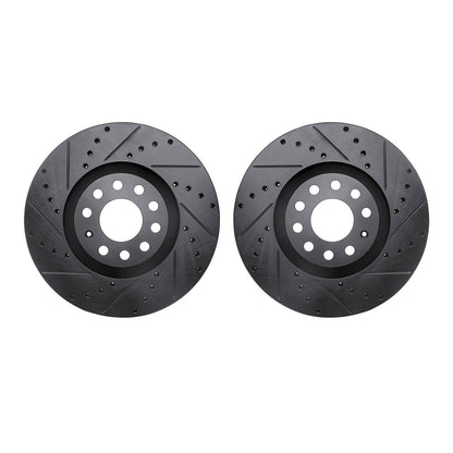 Dynamic Friction Company Disc Brake Rotor Set 8002-73009