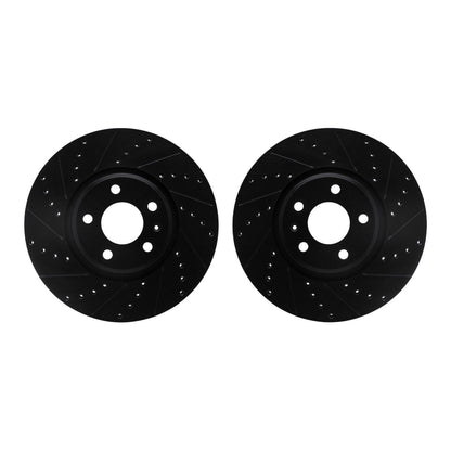 Dynamic Friction Company Disc Brake Rotor Set 8002-73012