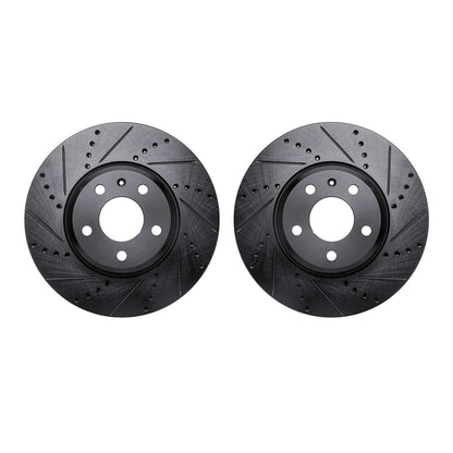 Dynamic Friction Company Disc Brake Rotor Set 8002-73013