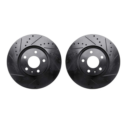 Dynamic Friction Company Disc Brake Rotor Set 8002-73016