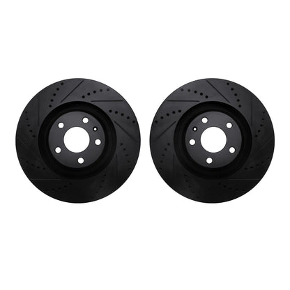 Dynamic Friction Company Disc Brake Rotor Set 8002-73021